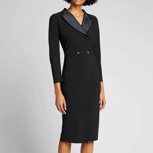 NWT Chiara Boni La Petite Robe Tuxedo Cocktail Dress Size 8